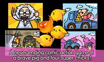 پوستر Pig and Chicks!