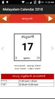 Malayalam Calendar 2018 Screenshot 2