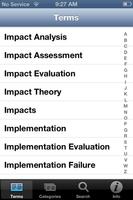 Evaluation Glossary screenshot 1