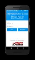 ABS Mathematics Classes الملصق