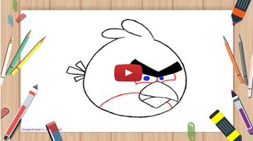 How To Draw Angry Birds video screenshot 1