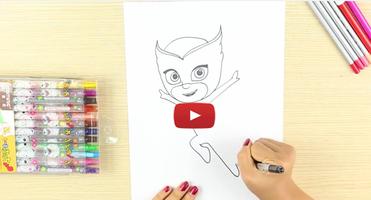 How To Draw PJ Masks Video Affiche