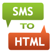 SMS to HTML Quick Export icon
