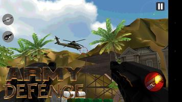Army Defence camp Affiche