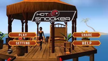 Hot snooker - PRO Affiche