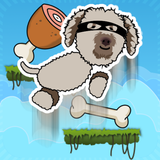 Happy Dog Jump - Golden Doodle icône