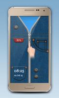 Blue Jeans Zipper Lock स्क्रीनशॉट 2