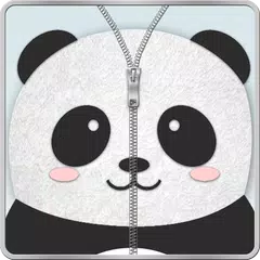 Panda Zipper Bildschirmsperre APK Herunterladen