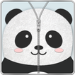 Panda Zipper Blokada ekranu