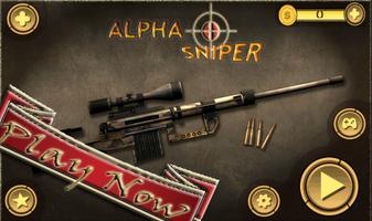 Real Alpha Sniper Tiro 3D Cartaz