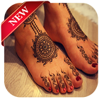 Indian Mehndi Henna Feet icon