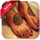 Indian Mehndi Henna Feet