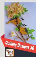 Quilling Designs 3D ポスター