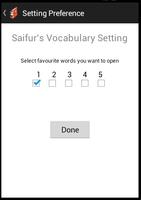 Saifur's Vocabulary স্ক্রিনশট 1