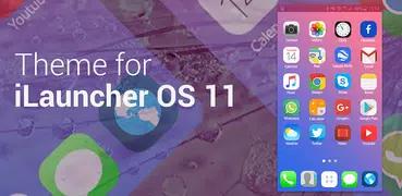 iLauncher - Os 11 theme for Phone X