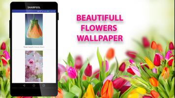 Blumen Wallpaper Plakat