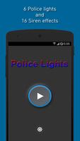 Police Siren and Lights Simula Affiche