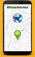 GPS Route Finder - Car GPS Affiche
