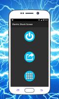 Electric shock touch screen Affiche