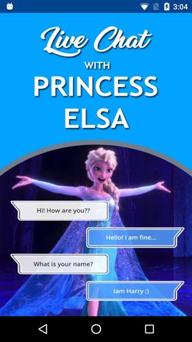 Live Chat with Princess Elsa - Prank for Android - APK ... - 281 x 500 jpeg 23kB