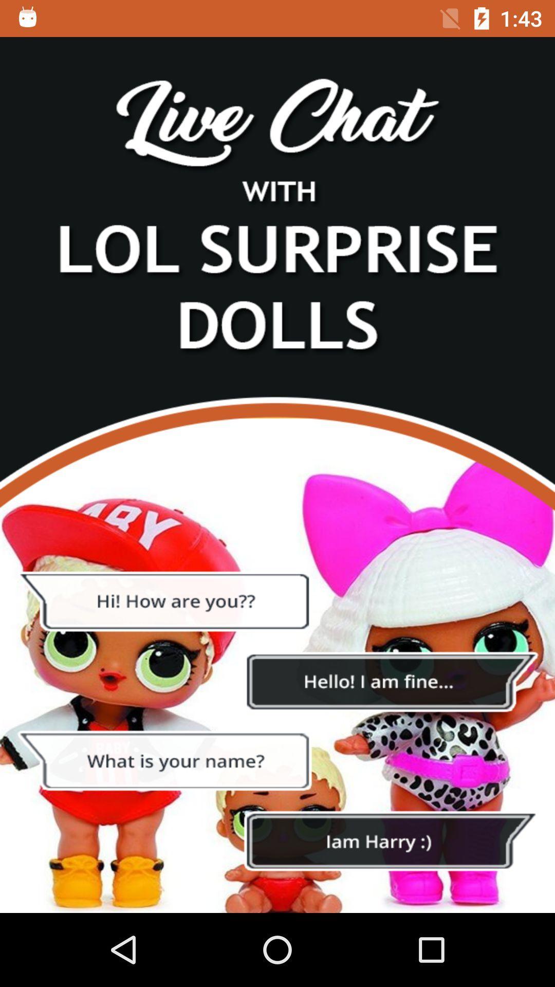 Live Chat With Surprise Lol Dolls Prank Pour Android Telechargez L Apk