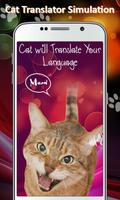 Cat Translator Prank پوسٹر