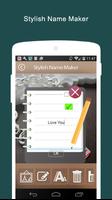أنيق صانع اسم تصوير الشاشة 3
