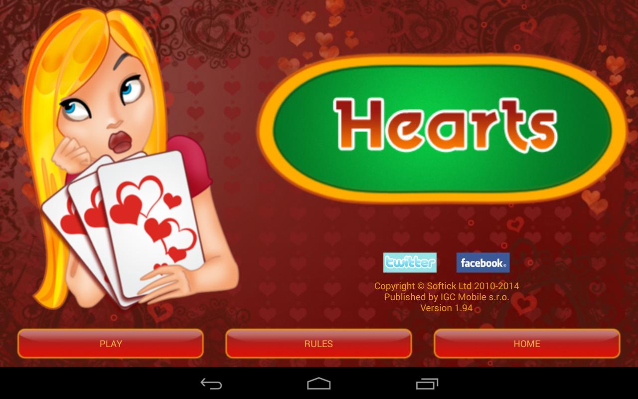 Hearts Deluxe Game Hearts Deluxe Game