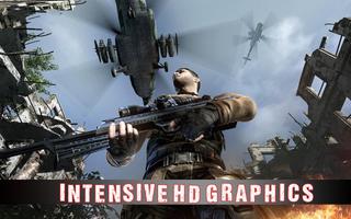 Moderne Stadt Sniper Assassin Plakat