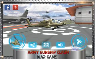 陆军武装直升机碰撞 - 战争游戏 截图 3