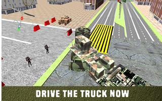 Army  Truck Driving Simulator capture d'écran 3
