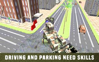 Army  Truck Driving Simulator Affiche