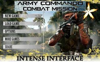 Combat Mission Armée Commando Affiche