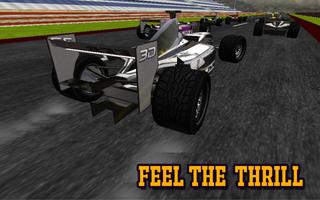 Furious Formula Car Racing Plakat