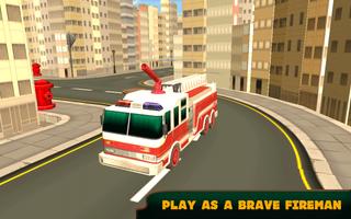 Truck Simulator : Fire Brigade poster