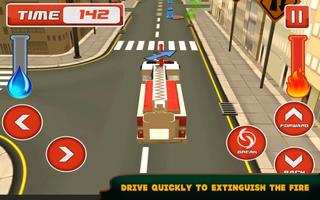 Truck Simulator : Fire Brigade Screenshot 2