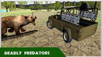 Jungle Safari Survival : Jungle driving game poster
