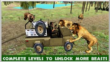 Jungle Safari Survival : Jungle driving game screenshot 1