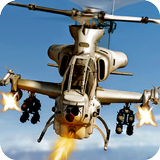 Stealth Gunship Smash War Game Zeichen