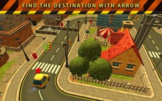 Car Parking 3D: Town plakat