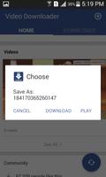 Video Downloader ảnh chụp màn hình 1