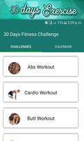 30 Day Fit Challenge Workout-Lose Weight Trainer Affiche