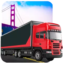 Stadt Cargo-LKW-Fahrer-Sim 3D