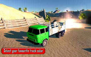 Offroad Cargo Truck Permainan screenshot 1