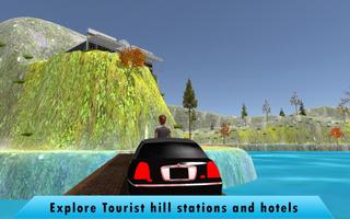 Hill Climb Limo Taxi Driver Screenshot 2