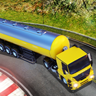 Oil Tanker Fuel Transporter 3D icono