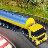 Oil Tanker Fuel Transporter 3D icône