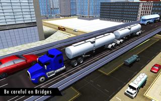 Oil Tanker Fuel Transporter 3D capture d'écran 2