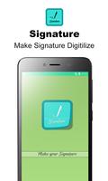 Digital Signature maker: sign maker & creator app Plakat