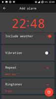 Weather Alarm Clock imagem de tela 1
